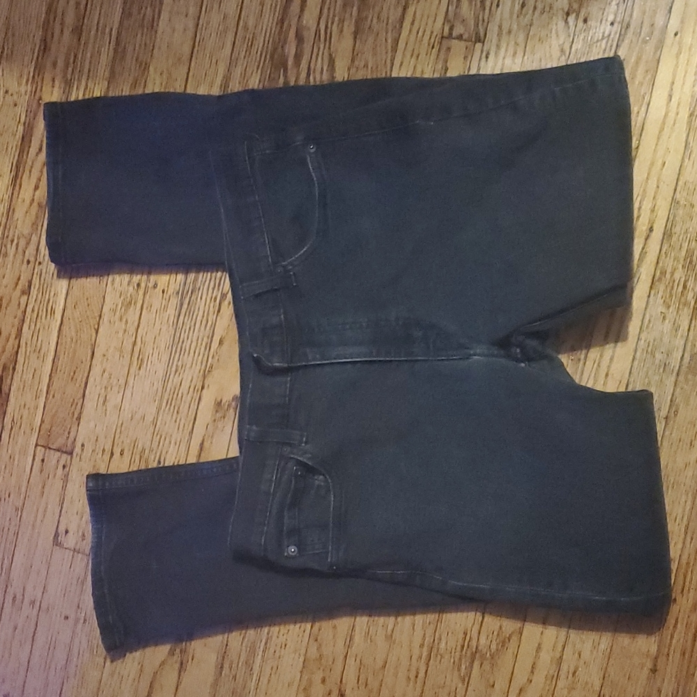 Levi's with boot zippers
